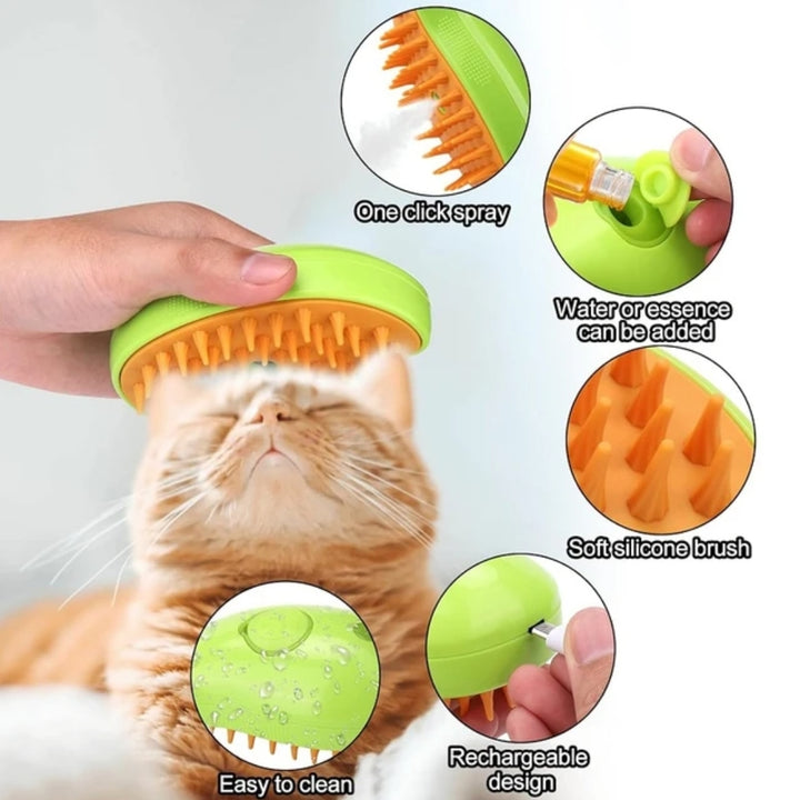 Cat Hair Brushes for Massage Pet Grooming Comb Hair Removal Combs 3 in 1